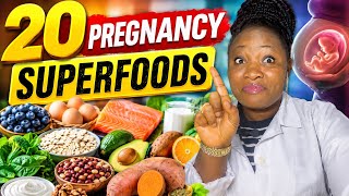 20 Foods To Eat During Pregnancy! (Game-Changer Foods for Baby & YOU)