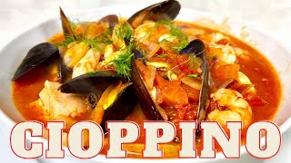 Quick and Easy Cioppino (Seafood Stew)  | Ready in 20 Mins!