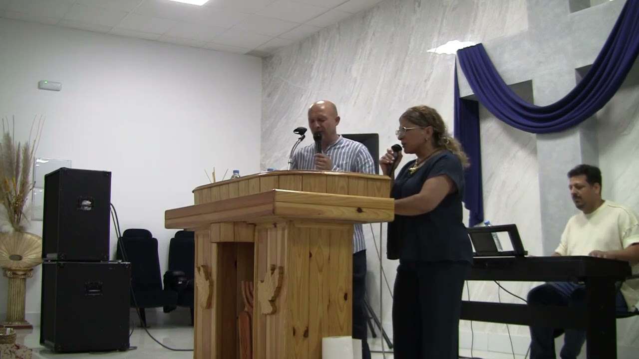 Hno Paquito y Tabita de Torrente en la Iglesia Grande de Castellón
