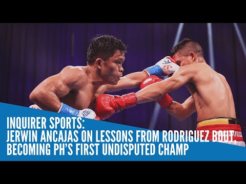 SportsIQ: Jerwin Ancajas on lessons from Rodriguez bout, becoming PH’s first undisputed champ