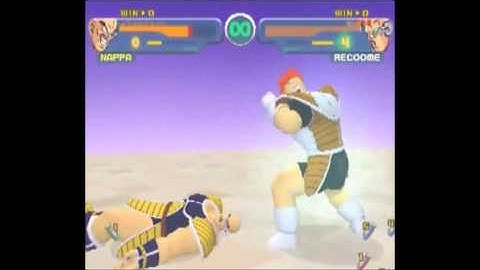 Dragon Ball Z Budokai-Nappa vs Recoome