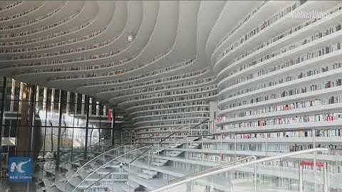 Amazing! Newly-opened library in China