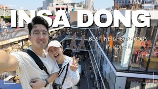 A Perfect Day Exploring Insadong in Korea (SEOUL VLOG)