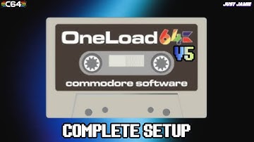 OneLoad64 V5 (Latest) 2025☆C64 Games Collection over 2100 Games! #c64 #commodore64 #c64games 