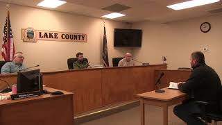 Lake County Commissioners Work Session, March 16, 2021