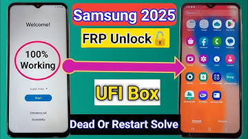 Samsung A037F FRP Unlock UFI Box | A03s FRP Bypass 2025 | Unlock After Restart Problem Solve