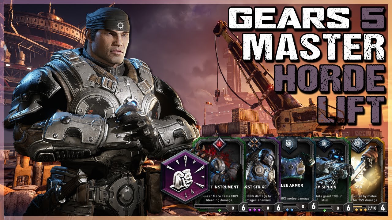 The Torque Bow / Mace Switch-up! - Master Striker on Lift - Gears 5 Frenzy Horde Daily 9-4-2021
