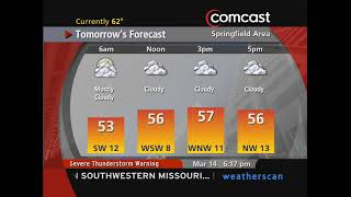 Weatherscan V1 Emulator (Severe Weather Mode) - Springfield, MO - (3/14/2025)