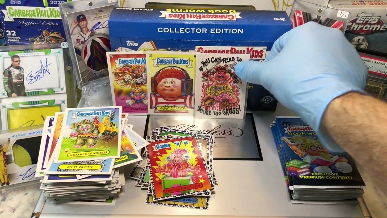 Garbage Pail Kids Book Worms Collectors Edition Hobby Break!!!