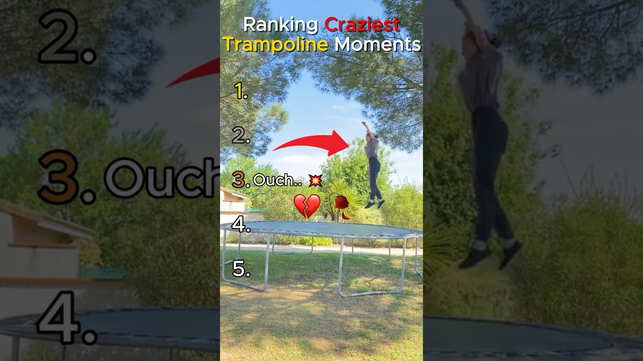 Ranking Craziest Trampoline Moments