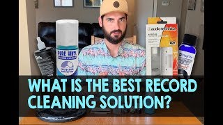 What is the best RECORD CLEANING SOLUTION?