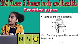NSO class 5 Human body & health practice paper | Human body | food and health screenshot 5