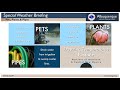 Special Weather Briefing NWS Albuquerque September 6, 2020