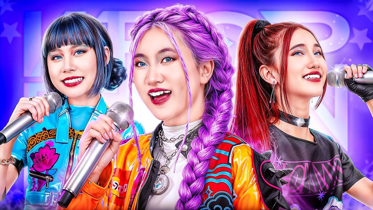 Pinky和朋友們變身成K-POP獵魔女團！我們是獵魔女孩！