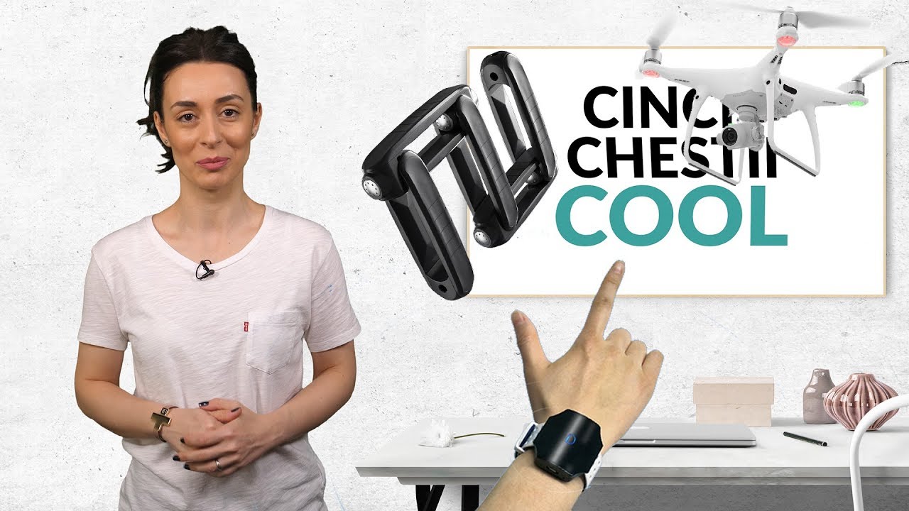 Cinci Chestii Cool - Plasturii antisforăit și brățara telecomandă - Cavaleria.ro gadgets with small rotary blades