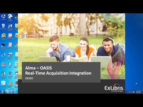 Alma Oasis Integration Narrated Demo