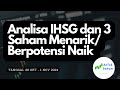 Analisa IHSG dan 3 Saham Menarik / Berpotensi Naik Tanggal 28 Oktober - 1 November  2024 @AnTekSaham