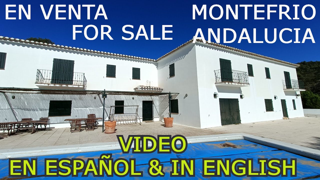 SOLD-SPECTACULAR COUNTRY HOUSE with STUNNING VIEWS FOR SALE IN MONTEFRIO, ANDALUCIA