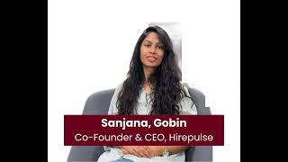 Sanjana Gobin, co-founder and CEO of HIREPULSE - Women Entrepreneur Awards 2026