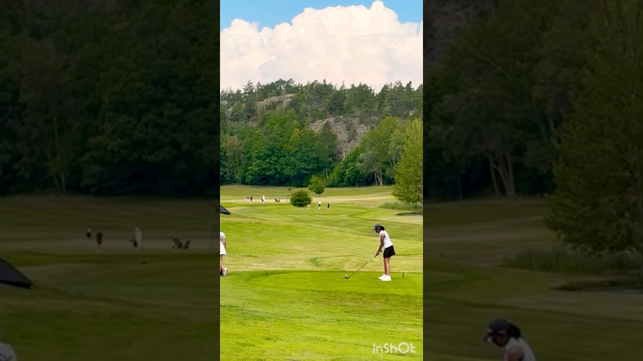 Driver shots by golfer  ⛳️ 