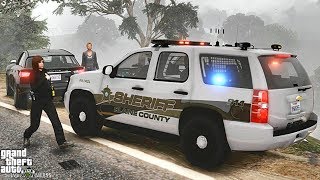 GTA 5 MODS LSPDFR 982  - SHERIFF TAHOE PATROL!!! (GTA 5 REAL LIFE PC MOD)
