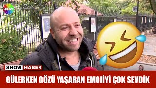 En çok gülmekten ağlayan emojiyi atıyoruz