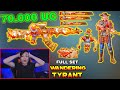 SPENDING $70,000 UC On Full Wandering Tyrant Set | PUBG Mobile BGMI