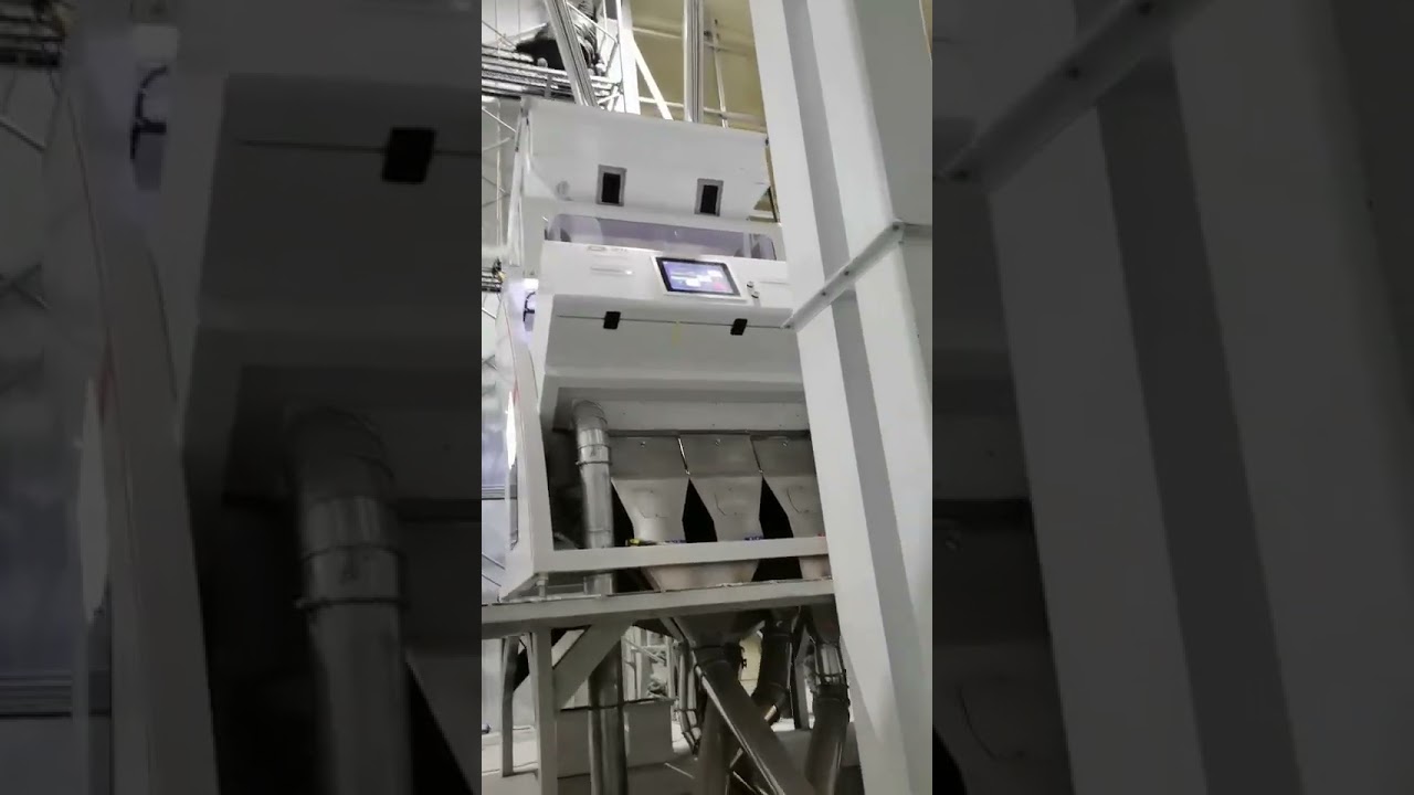 AI Sorting Rice Color Sorter Machine for Rice Mill