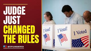 ELECTION CODE RED - Judge Just Changed The Rules