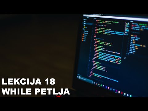 [Lekcija 18~ Java Programiranje] While Petlja