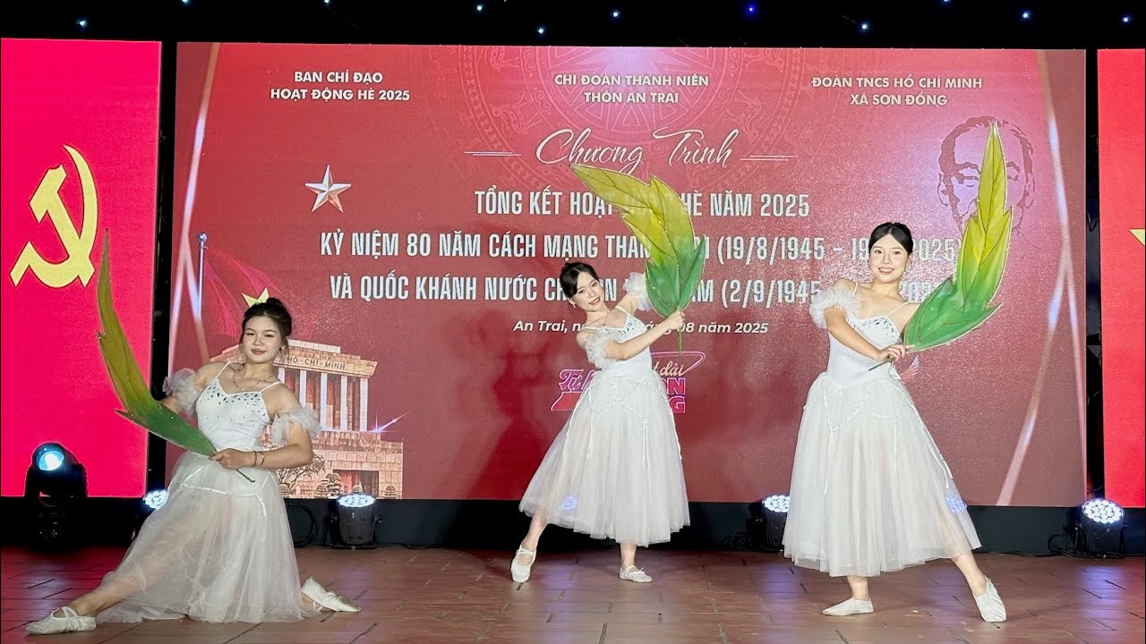 Múa HÀNH TRÌNH CỦA LÁ | TAT GROUP | Tổng kết hè Thôn An Trai 2025