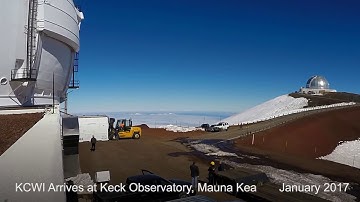 KCWI Arrives at Keck Observatory - January 2017