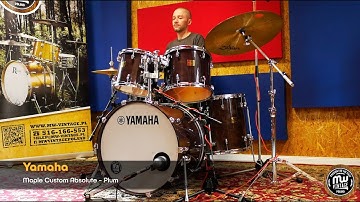 MW-Vintage.pl - Yamaha Maple Custom Absolute 22", 12", 13", 16" 4K