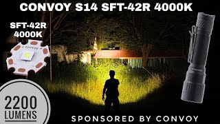 Convoy S14 SFT-42R 4000K vs Convoy M2 SFT70 4000K High CRI