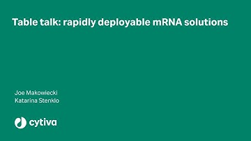Table Talk: rapidly deployable mRNA solutions