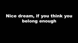 Video thumbnail of "Radiohead - Nice Dream Lyrics"