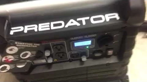 Harbor Freight Predator 3500 super quiet