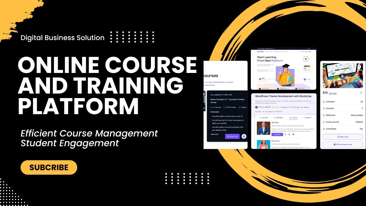 Launch Your Own Online Learning Platform with ACADEMY LMS! | Course ...