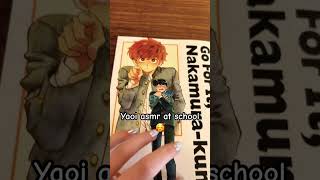 Yaoi asmr at school 🥰 #yaoi #bl #mlm #asmr #school