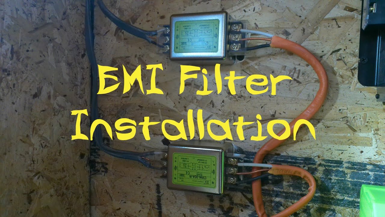 EMI Noise filters ⚡ install for my off grid power inverters. YouTube