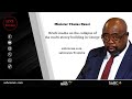 George building collapse  minister thulas nxesi briefs media