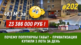 Почему популярны ГАБы | Приватизация | Купили 3 лота за день