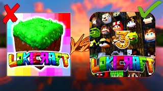 Lokicraft VS Lokicraft 3 Crafting Game (Which One Is BETTER??) screenshot 4