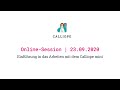01 Online Sessions - Calliope mini Einführung