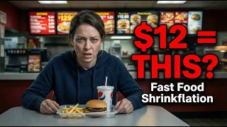Fast Food Shrinkflation EXPOSED — $12 Gets You NOTHING Now