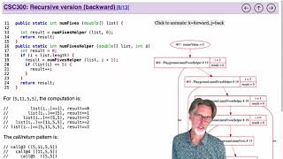ds1 recursion backwards