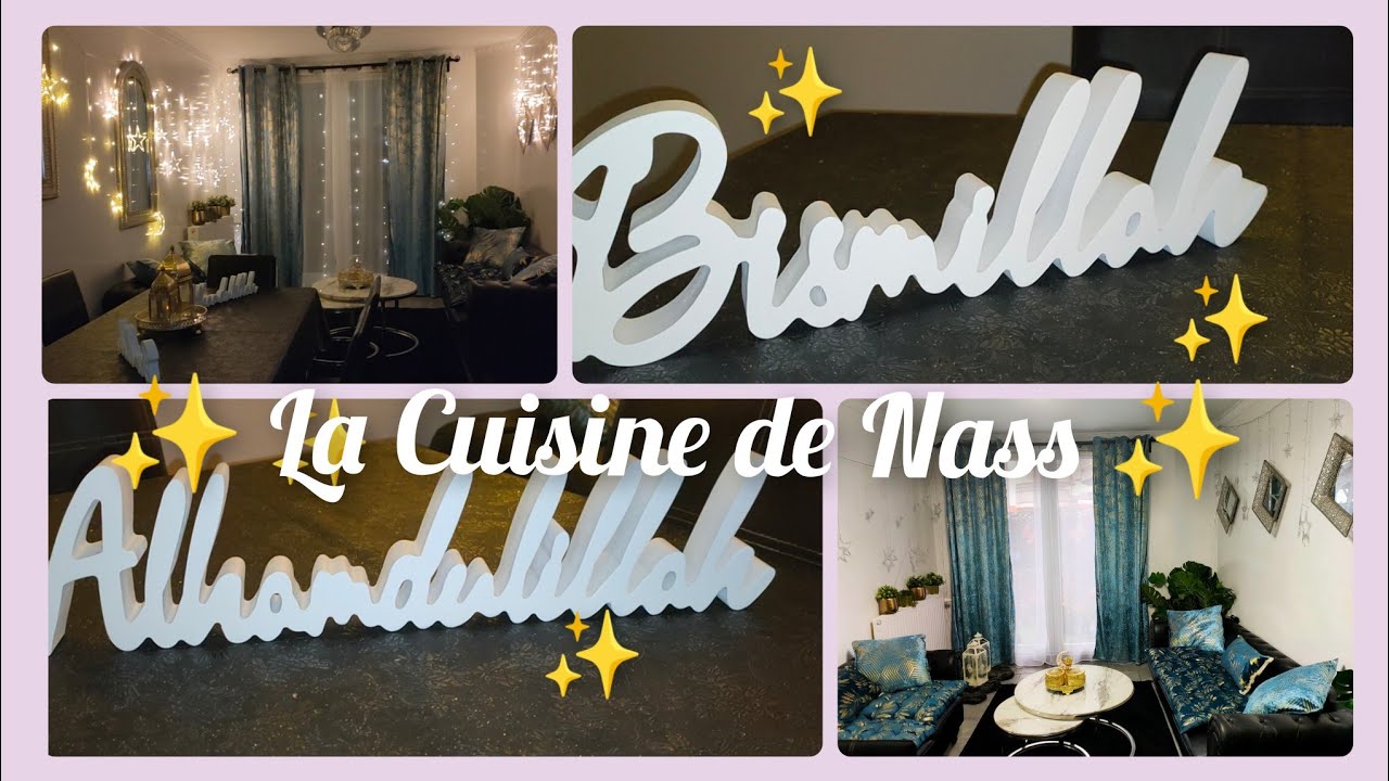 ✨#RAMADAN✨.🌟DECO. ET ACHATS 🌟 Préparation.