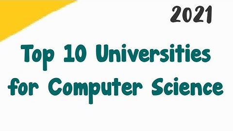 Top 10 Universities for Computer Science || Top cs universities in Pakistan