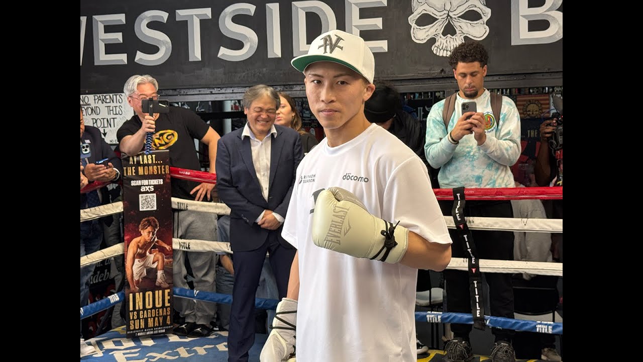 Naoya Inoue: Media Day In LA - YouTube