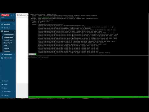 Zabbix 5 4 enable zabbix web service Scheduled reports